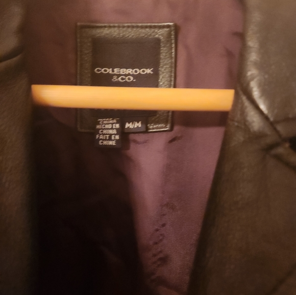 Beautiful Brown Leather Jacket - Picture 3 of 5